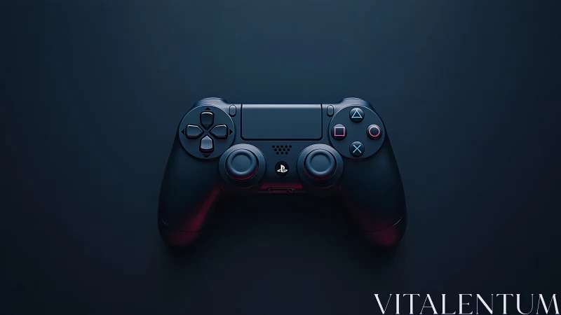 PlayStation 4 Controller Isolated Studio Product Shot.