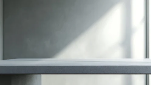 Soft daylight rests gently on a calm minimalist tabletop