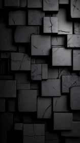 Shadowed stone squares stacking into quiet geometric gravity.