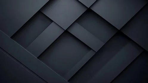 Soft charcoal geometric layers in a calm modern grid.