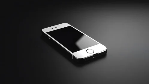 Apple iPhone Mobile Device Rendered Product Photography Analysis.