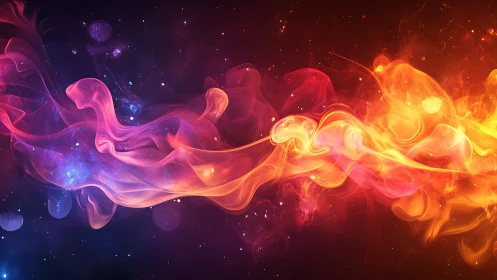 Cosmic Ribbons Dance Through Luminous Void