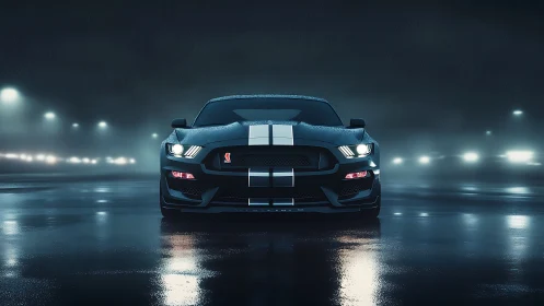 Midnight muscle prowls a rain-slick runway of electric light.