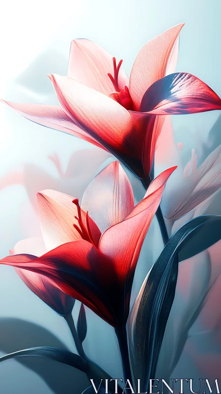 Luminous Tropical Blooms in Soft Diffusion.