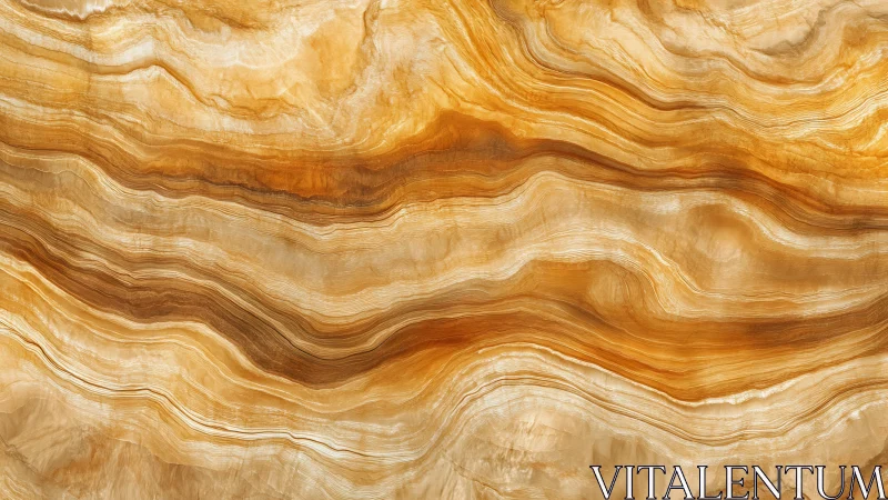 Honeyed stone waves flowing like a slow desert river.