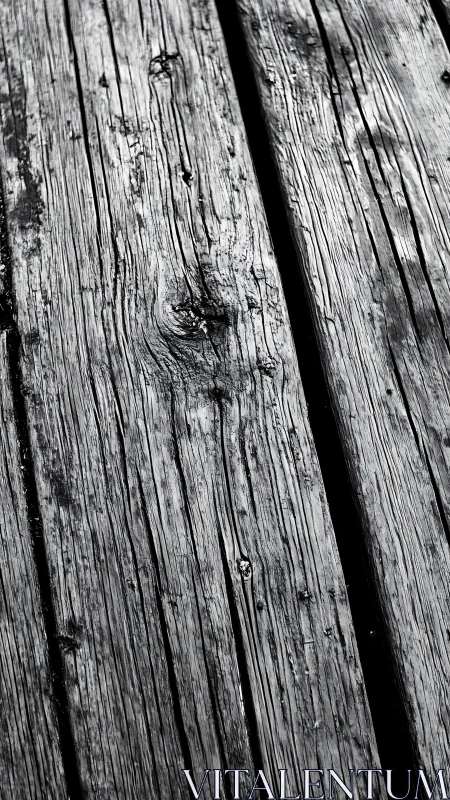 Weathered timber whispers in monochrome grain and shadow.