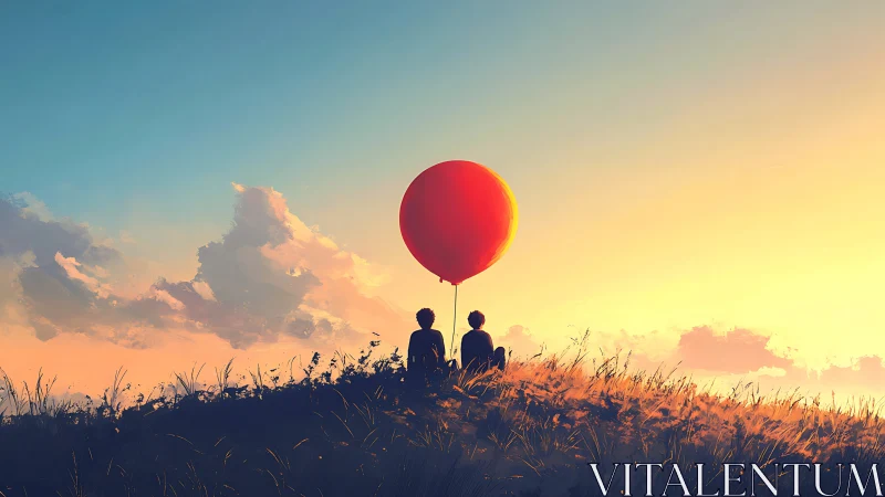 Two Dreamers Chase Crimson Hopes Skyward.