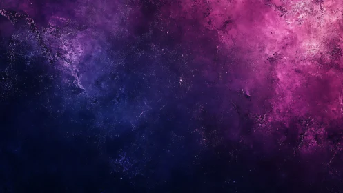 Deep violet and magenta nebula clouds blend in cosmic field