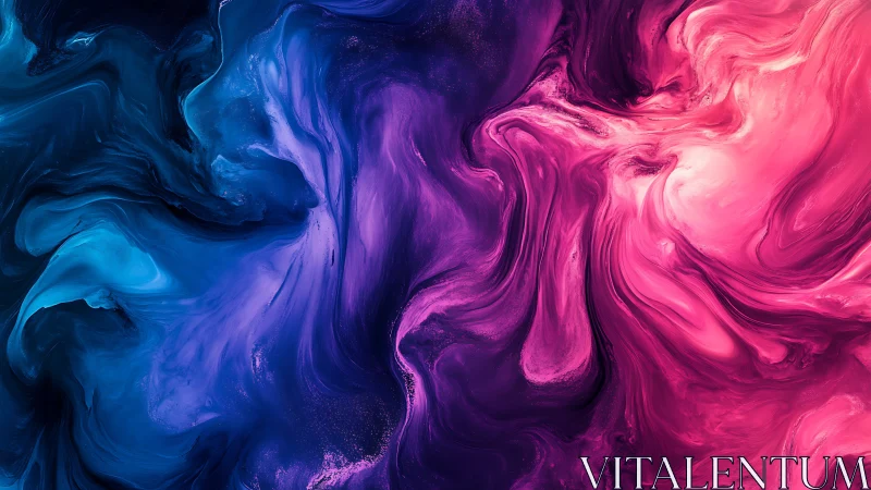 Neon pigment currents swirl through deep cosmic gradients.