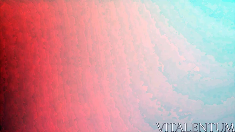 Chromatic gradient field with diffuse red to cyan transition.