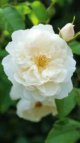 Cream-Layered Rose Symphony with Golden Heart.