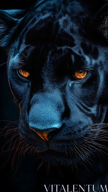 Luminous Gaze: The Majesty of Untamed Wisdom.