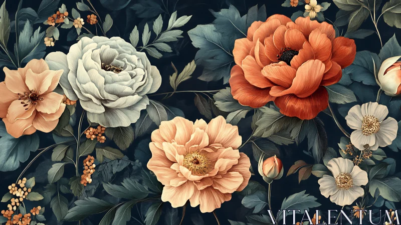 Garden Dreams in Warm Botanicals.