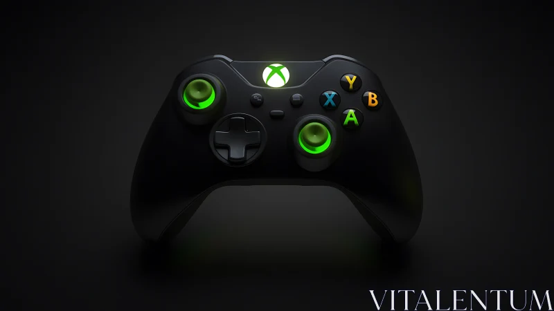 Xbox Wireless Controller with Illuminated Analog Sticks and Signature Button Layout