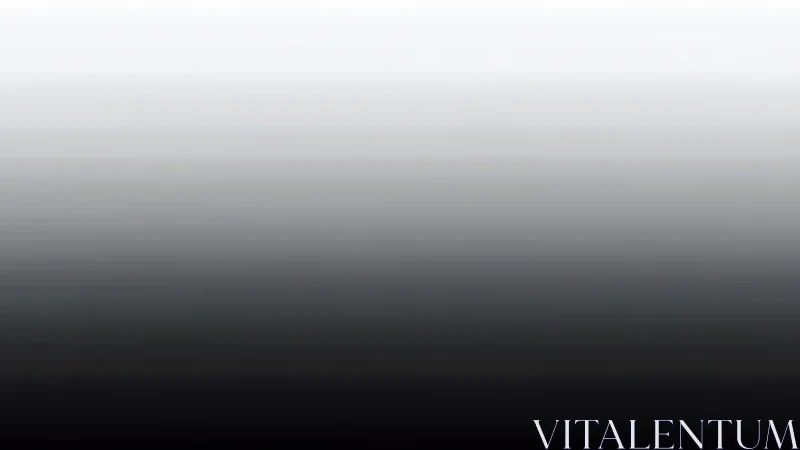 Minimalist grayscale gradient horizon abstraction art piece.