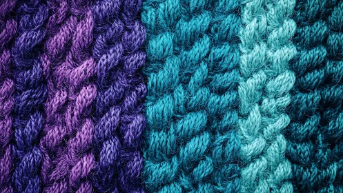 Colorful braided yarn textures create rich woven contrast.