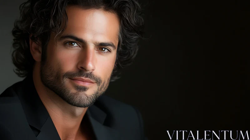 Warmly lit portrait of a thoughtful, confident gentleman.