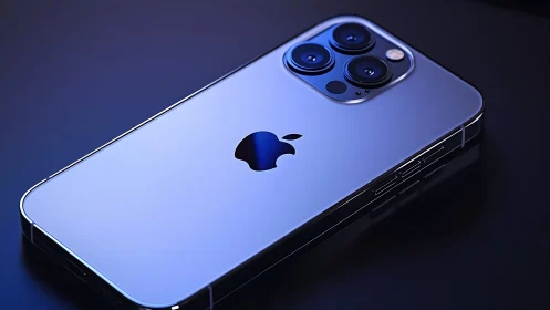 Periwinkle iPhone Pro Gleams With Quad-Lens Sophistication