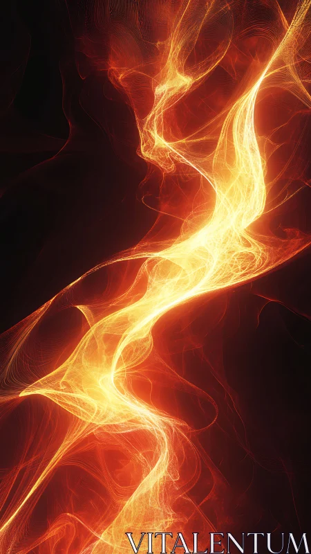 Luminous Plasma Filament Motion: Dynamic Incandescent Energy Flow.