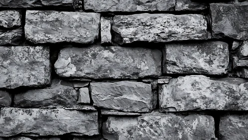 Weathered stone wall with rugged, quietly comforting texture.