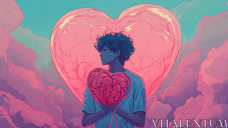 Heart of Wonder: A Soul's Inner Light Glows.