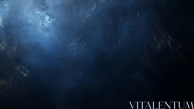 Nocturnal atmospheric gradient with textured spectral scratches.