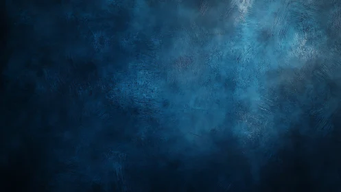 Textured blue background shows uneven tonal distribution