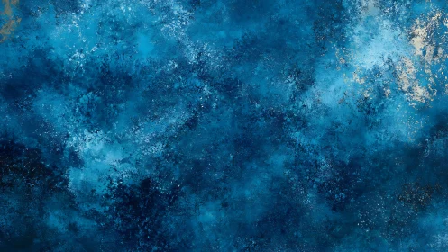 Deep cobalt abstract field with layered oceanic texture.