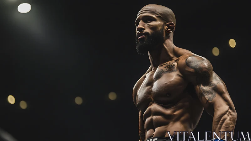 Athletic Champion Radiates Strength and Confidence