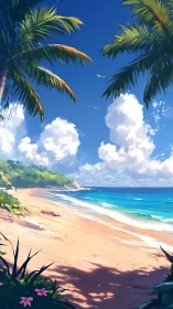 Paradise Beach Escape: Tropical Shores Await You