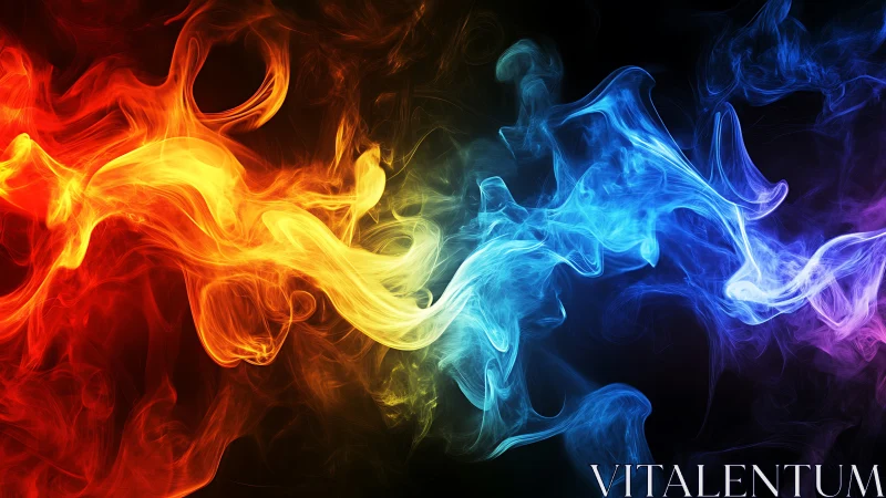 Chromatic Collision: Dual-Spectrum Fire and Ice Dynamics.