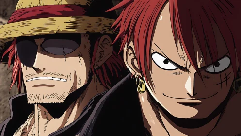 Red-haired rogues trade grins beneath sunburnt shadows