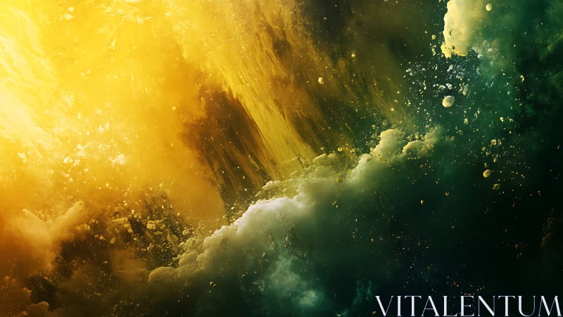 Volumetric nebula simulation with high dynamic range particle scattering