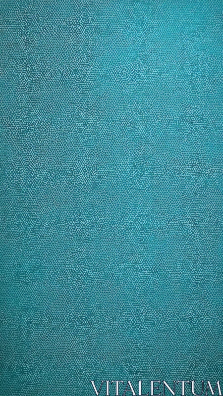 Turquoise micro-mesh surface with dense hexagonal cell pattern