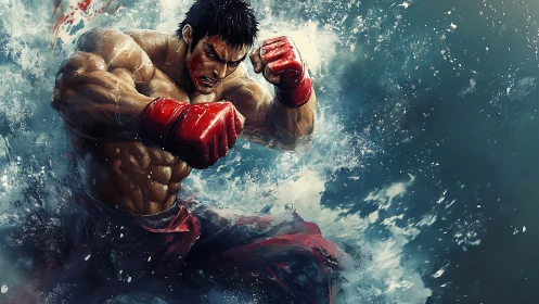 Storm-born fighter unleashes a tidal wave of determination.