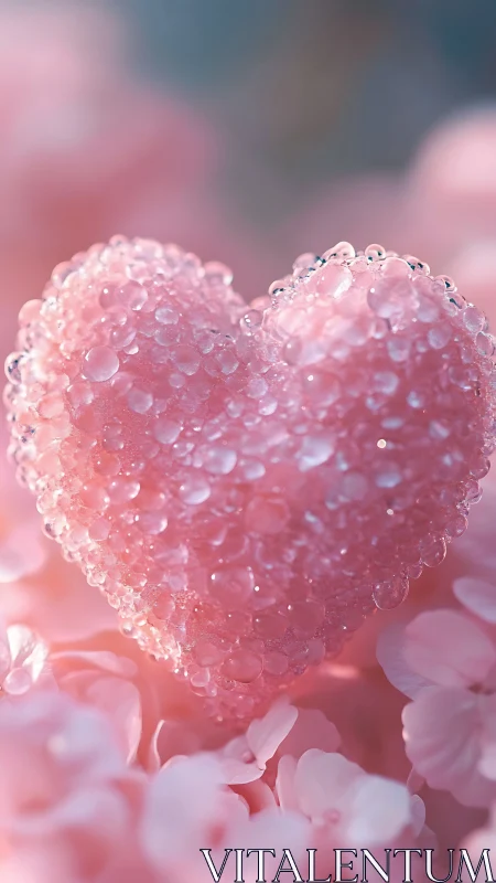 Dewdrop Heart Sparkles with Gentle Wonder.