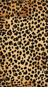 Wild leopard print tapestry with sunlit golden rosettes.