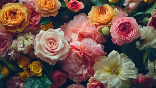 Garden's Candy-Colored Reverie Unfolds in Velvet Abundance