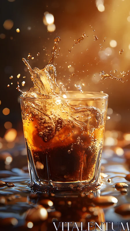 Liquid Gold Rebellion: Cola's Magnificent Splash.
