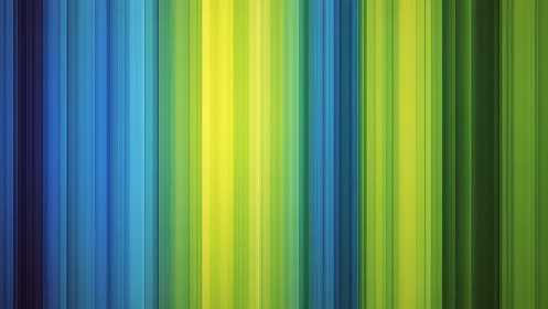 Vertically banded chromatic gradient with blue to green spectral shift