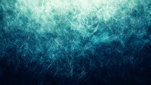 Abstract frosty blue textured gradient background digital art.