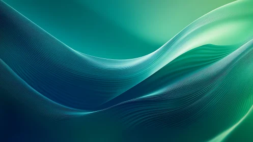 Tidal glass currents in teal and blue digital twilight.