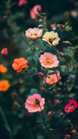 Garden Blooms in Vibrant Harmony.