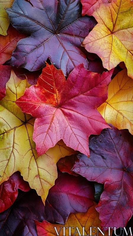 Maple confetti in jewel toned autumn overdrive.