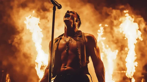 Rock Star's Fiery Performance Magic Moment.