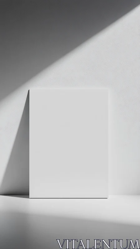 Silent rectangle waits where sunlight sharpens the quiet