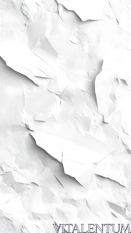 White paper cliffs crumble softly into sculpted shadows