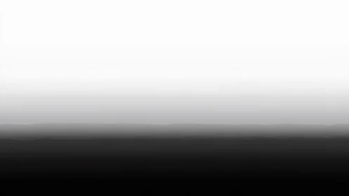 Monochrome horizon bands in misty atmospheric gradient study.