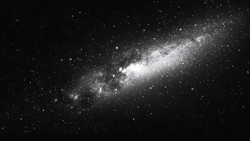 Starlit river of galactic dust carving paths through night.