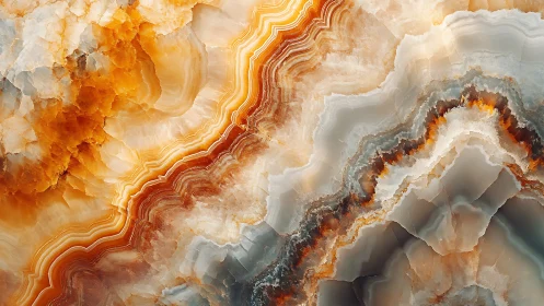 Sunlit stone currents flowing through warm crystal layers.